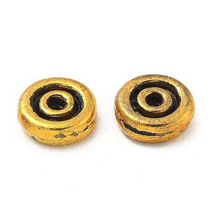 Tibetan Style Alloy Beads TIBE-P003-30B-AG-1