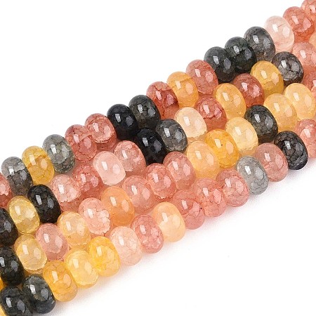 Glass Beads Strands GLAA-N059-5x8mm-31-1