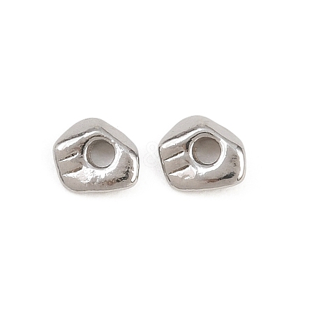 Irregular 304 Stainless Steel Beads STAS-D394-03A-P-1