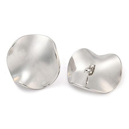 Non-Tarnish 304 Stainless Steel Ear Studs EJEW-P270-01B-P-1