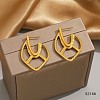 304 Stainless Steel Stud Earrings WG8DFB4-01-1