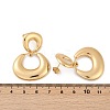 Ring 304 Stainless Steel Dangle Stud Earrings EJEW-L287-073G-5