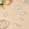 1 Set Acyrlic Hair Forks OHAR-LP0001-18-1