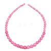 Natural Mashan Jade Graduated Beads Strands GG-CBA2AE1-A08-H-4