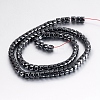 Non-magnetic Synthetic Hematite Beads Strands G-P341-10-5x4mm-2