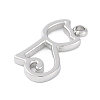 Non-Tarnish 304 Stainless Steel Charms STAS-L022-400P-2