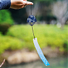 2Pcs 2 Style Japanese Cast Iron Bell Wind Chimes HJEW-BC0001-47A-3