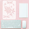 Plastic Hollow Out Drawing Painting Stencils Templates DIY-WH0396-817-3