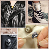 20Pcs Alloy Shank Buttons BUTT-PH0001-82A-B-5