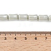 Electroplate Opaque Glass Imitation Pearl Beads Strands EGLA-H113-07D-4