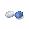 Natural Blue Agate Cabochons G-A266-01B-2