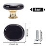 Natural Obsidian Drawer Knobs FIND-WH0056-40P-05-2