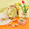 Linen Bowknot Ornament Accessories LS-DIY-WH0430-069-5