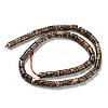 Natural Leopard Skin Jasper Beads Strands G-Q1008-A06-2