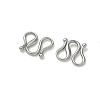 304 Stainless Steel Hook Clasps STAS-Z179-04P-2