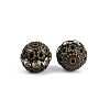 Brass Rhinestone Beads RB-A011-12mm-01AB-NF-4