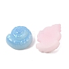 Marine Organism Opaque Resin & Paillette Cabochons RE-CBA2F5E-01-2