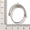 Alloy Open Back Bezel Pendants PALLOY-I223-11P-3