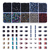 6200Pcs 100G 10 Styles Glass Seed Beads SEED-TA0001-72-1