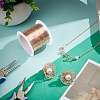 1 Roll Copper Craft Wire Copper Beading Wire CWIR-NB0001-03B-4