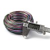 5 Segment Colors Round Aluminum Craft Wire AW-E002-2mm-B04-5