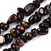 Natural Tiger Eye Beads Strands G-S374-003D-1