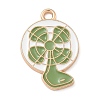 Alloy Enamel Pendants ENAM-A008-11KCG-01-1