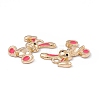 Alloy Enamel Pendants ENAM-C006-05KCG-03-3