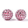 Transparent Resin Rhinestone Graduated Beads RESI-S314-12x14-M-3