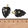 Natural Obsidian Pendants GG-CBA105B-01C-G-3
