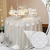 Sequin Polyester Lace Fabric DIY-WH0622-147B-6