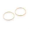 Brass Linking Rings KK-S327-06KC-20mm-2