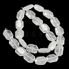 Natural Quartz Crystal Beads Strands G-P544-B11-01-3