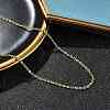 Rack Plating Brass Cable Chain Necklaces for Women NJEW-H049-03G-2