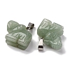 Natural Green Aventurine Pendants G-B127-05P-02-2