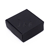 Kraft Paper Fold Gift Box LS-CON-WH0085-03-4