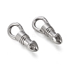 Tarnish Resistant 304 Stainless Steel Lobster Claw Clasps STAS-I156-21P-1