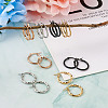Stainless Steel Hoop Earrings STAS-TA0001-23B-10