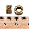 Tibetan Style Alloy European Beads K0P5H071-2