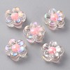 Transparent Acrylic Beads OACR-WH0032-13A-1