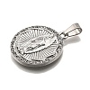 304 Stainless Steel Pendants STAS-B086-09F-P-2