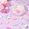 100Pcs Opaque Acrylic Beads OACR-SP0001-96-4