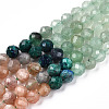Natural & Synthetic Mixed Gemstone Beads Strands G-D080-A01-01-07-4