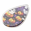 Halloween Theme Opaque Acrylic Pendants SACR-Z004-03H-2