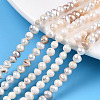 Natural Cultured Freshwater Pearl Beads Strands PEAR-N013-03E-1
