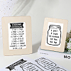2Pcs PVC Self-Adhesive Sealing Stickers DIY-WH20050-36-3
