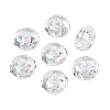Transparent Acrylic European Beads OACR-E033-25M2-3