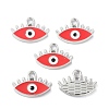 CCB Plastic Enamel Pendants CCB-F024-01P-2