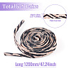 5 Pairs Polyester Cord Shoelace FIND-TA0009-64A-4