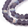 Imitation Jade Glass Beads Strands EGLA-YW0003-19A-12-3